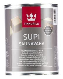 Saunakaitsaeine Tikkurila Supi Saunavaha, must 0,9L