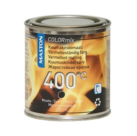 Kuumuskindel värv Heatproof black (0,25 L)