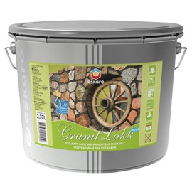 Lakk kivipindadele Eskaro Granit Lakk Aqua, poolmatt, 2,37L