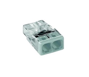 Klemm Wago 2x2,5Qmm 100tk 24A valge