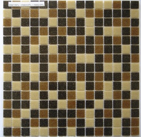 KLAASMOSAIIK 32,7X32,7CM CARAMEL