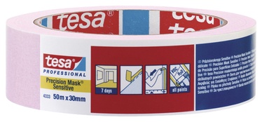 Maalriteip sisetöödeks Tesa Precision Sensitive, 50m x 25mm