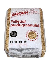 Puidugraanul Premium Pellets 8mm 15kg