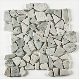 Naturaalkivimite mosaiik Icy Grey 305x305x10, marmor