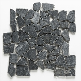 Naturaalkivimite mosaiik Spirit Black, 305x305x10, marmor