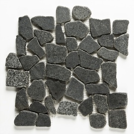Naturaalkivimite mosaiik Dark Grey 305x305x10, marmor