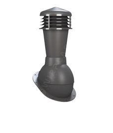 Ventilācijas izvads Wirplast Normal, neizolēts, grafīta