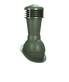 Ventilācijas izvads Wirplast Normal, neizolēts, zaļš