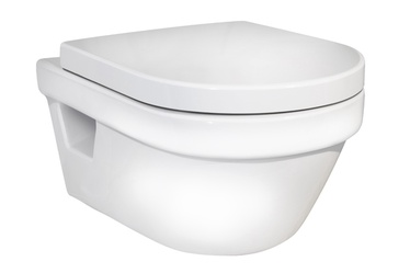 Iebūvējamais pods Gustavsberg Hygienic Flush Soft-Close, balts, ar vāku