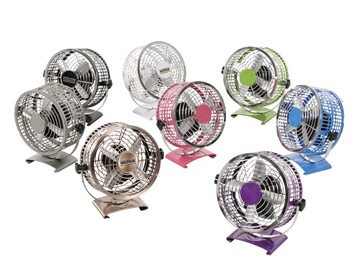 Lauaventilaator Merox Retro, 15cm lilla