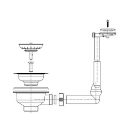 Ülevool valamule Franke ETN 614, Ø3½''