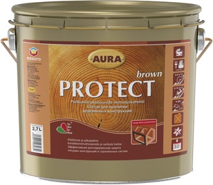 Puidukaitsevahend Protect Brown, pruun, 2,7L