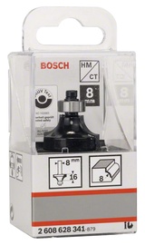 Freesitera Bosch, 8mm, HM, 2-poolne