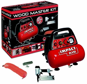 KOMPRESSOR WOOD MASTER KIT 6L KOOS