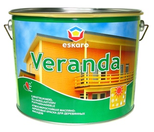 Fassaadivärv Veranda, valge (A) 9,5L
