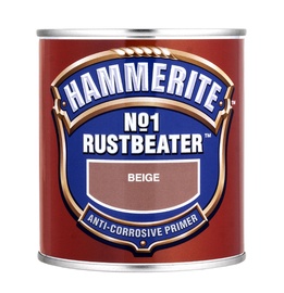 Metallikruntvärv Hammerite No.1 Rustbeater, beež 0,5L