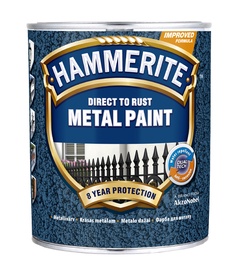 Metallivärv Hammerite Hammered, hõbehall 750ML
