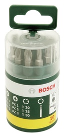 Kruvikeeraja otsikute komplekt Bosch, 10-osaline