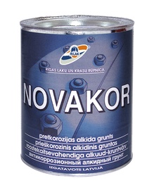 Metallikruntvärv Novakor 2,7L helehall