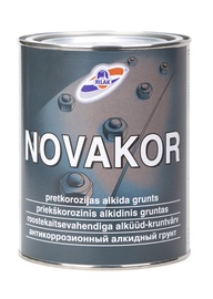 Metallikruntvärv Novakor 0,9L helehall