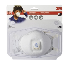 Metināšanas respirators ar vārstu 3M FFP2 9928C