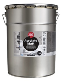 Seinavärv Vivacolor Acrylate Matt, valge (A) 18L