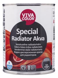 Radiaatorivärv Vivacolor Radiator Akva, valge (A) 0,9L