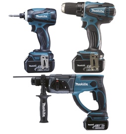 Akutööriistade komplekt Makita Combokit DLX3021X1 18V
