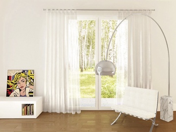 Kardin Otylia, 145x245 cm, valge
