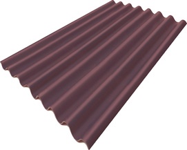 Eterniit Eternit klassika kirsipunane 1750x1130mm