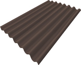 Eterniit Eternit klassika pruun 1750x1130mm