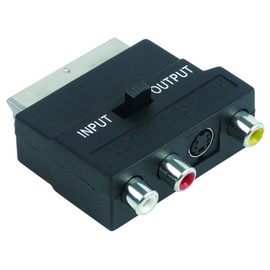 Adapter Schwaiger Scart=>3xRCA IN/OUT