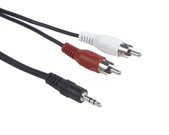 Stereokaabel 3,5mm=>2xRCA 1,5m must