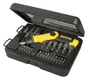 Kruvikeeraja narrega komplekt Stanley 0-63-022, 22 osa