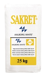 Cements Sakret baltais, 25kg