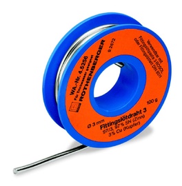 Lodalvas stieple Rothenberger SN97CU3 3mm, 100g