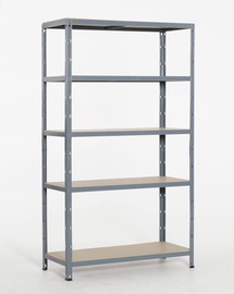 Plaukts Prof 180x100x45cm, 5 stāvi 250kg