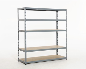 Plaukts Prof 180x160x60cm, 5 stāvi 400kg