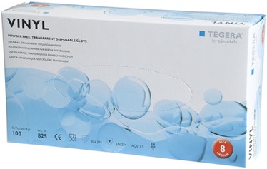 Kindad vinüül Tegera 825, suurus 10 100tk/pk