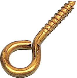 Silmuskruvi Prof, 16x6 mm, messing, 10 tk
