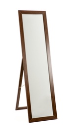 Peegel põrandale 150x38cm valge/pruun