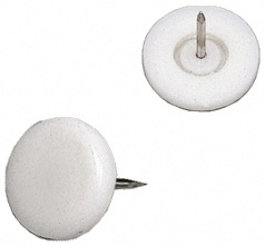 Padi naelaga Prof Ø20mm valge 8tk