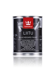 Tahvlivärv Tikkurila Liitu, must 1L