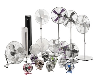 Torņveida ventilators Merox Wind 77cm, balts