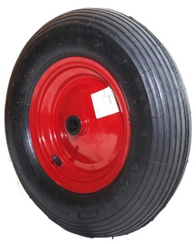 Ritenis ķerrai 16" 4.0-8, ass 20mm, metāla disks