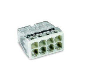 Klemm Wago, 8 x 2,5 mm2, 24 A, 50 tk, hall