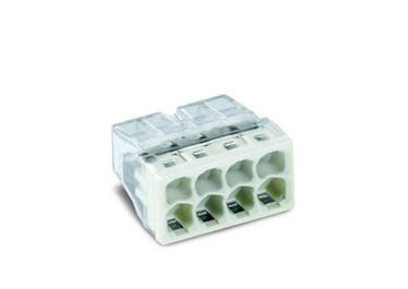 Klemm Wago, 8 x 2,5 Qmm, 24 A, hall, 25 tk