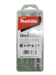 Puuride komplekt OMNI BOHRER Makita, 5-osaline
