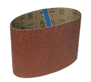 Smilšpapīra slīplente grīdai Mirka Calitex P16, 200x750mm, 5gab.