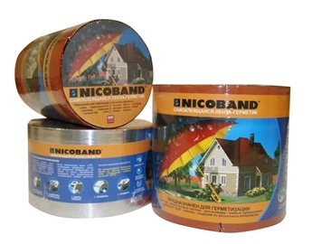 Bituumenlint Nicoband pruun 3m x 15cm